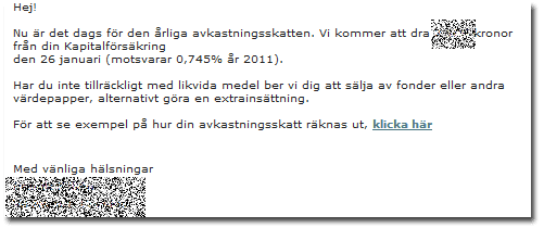meddelande om skatteinbetalning meddelande om skatteinbetalning