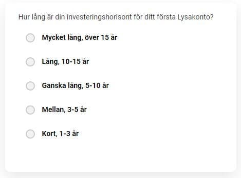 lysa investeringshorisont lysa investeringshorisont