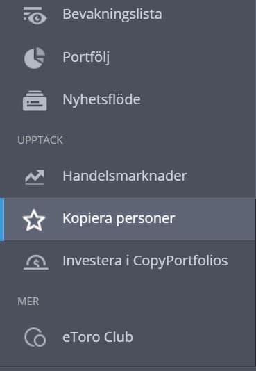 Kom igång och börja kopiera andra traders Kom igång och börja kopiera andra traders