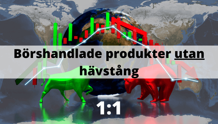 Börshandlade produkter utan hävstång Börshandlade produkter utan hävstång