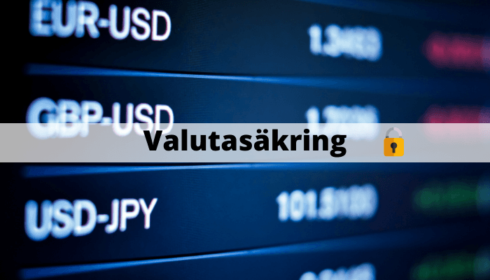Valutasäkring av investering Valutasäkring av investering