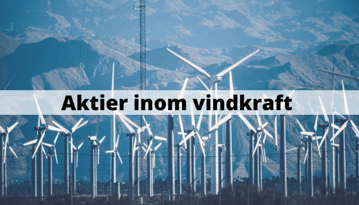 Aktier inom vindkraft Aktier inom vindkraft