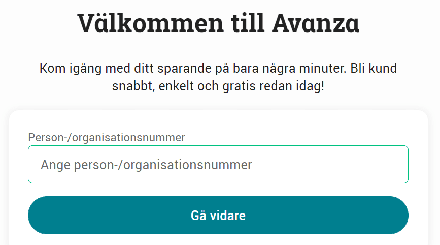 öppna konto hos avanza för att handla råvaror öppna konto hos avanza för att handla råvaror