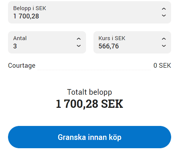 handla en råvara hos avanza handla en råvara hos avanza