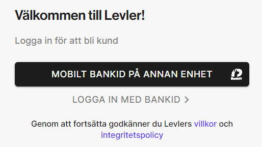Bank ID levler Bank ID levler