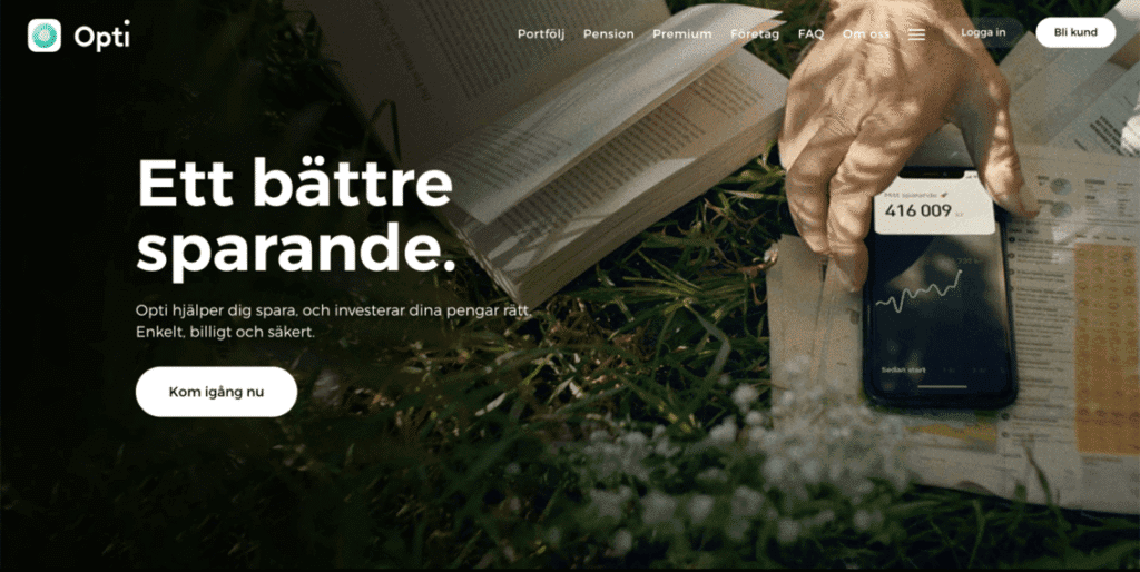 Opti startsida Opti startsida