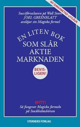 En liten bok som slår aktiemarknaden bokomslag